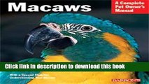 [Popular] Macaws Hardcover Free