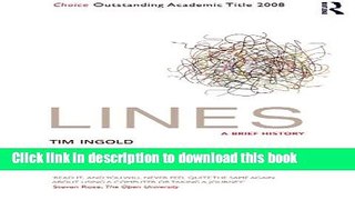 [Popular] Lines: A Brief History Kindle OnlineCollection