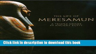 [Popular] Life of Meresamun: A Temple Singer in Ancient Egypt Hardcover OnlineCollection