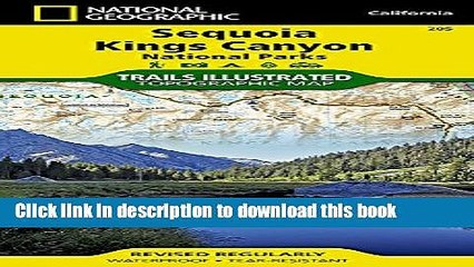 Download Video: [Popular] Sequoia and Kings Canyon National Parks (National Geographic Trails Illustrated Map)