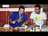 UNCUT Varun Dhawan IftarParty At Persian Darbar Mumbai - Dishoom Promotions