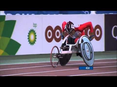 Men's 400m T52 | heat 1 | 2015 IPC Athletics World Championships Doha