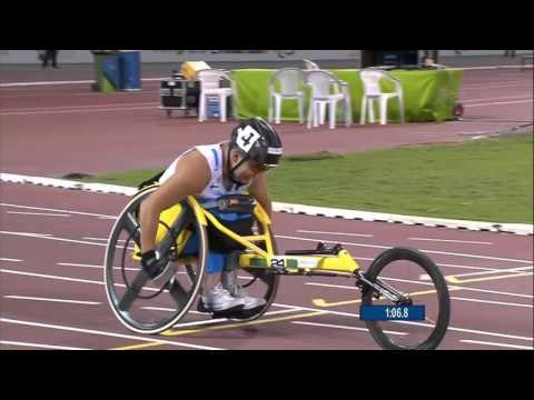 Men's 400m T51 | heat 1 | 2015 IPC Athletics World Championships Doha