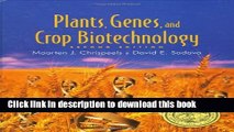 Download Plants, Genes, And Crop Biotechnology E-Book Online