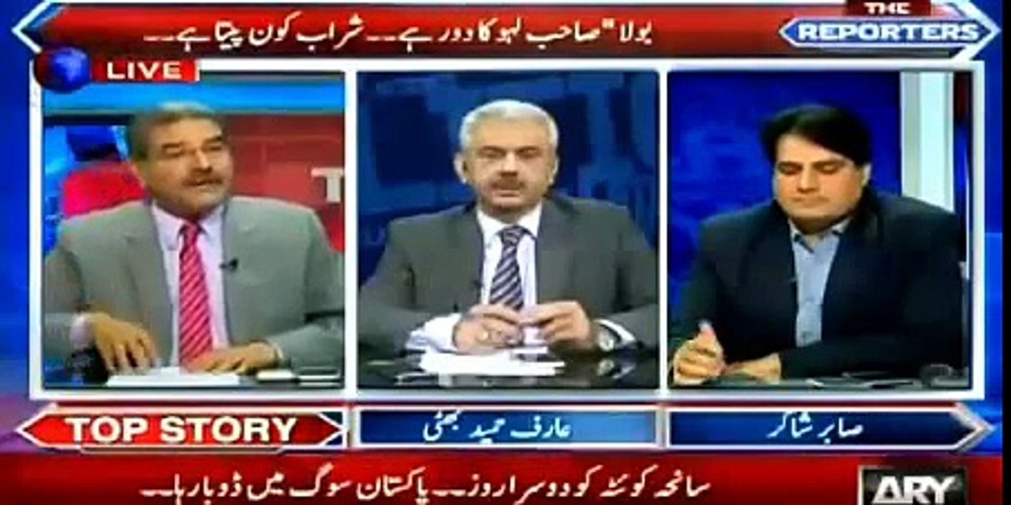 Sabir Shakir openly says that the incidents like APS ,Gulshan Iqbal park and Quetta blasts are relief for Nawaz Sharif