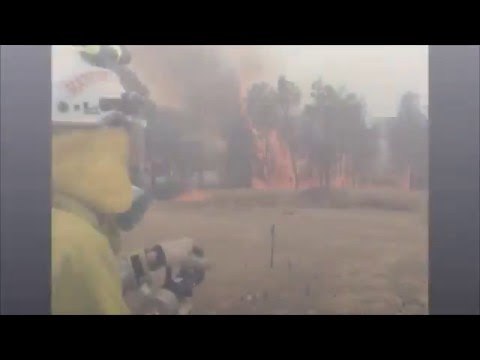 Massive bushfire destroys Western Australia town