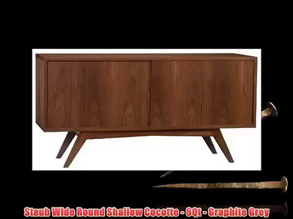 Best Staub Wide Round Oven Shallow Cocotte Grenadine 4 qt - Grenadine Review