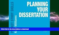 DOWNLOAD Planning Your Dissertation (Pocket Study Skills) READ PDF FILE ONLINE