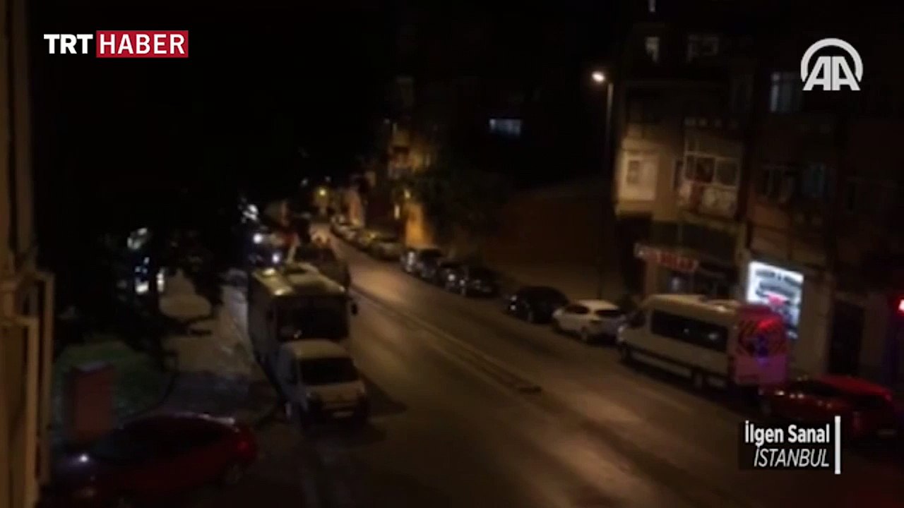 Vatandaşlar darbecilerin terk ettiği tankla konvoy yaptılar