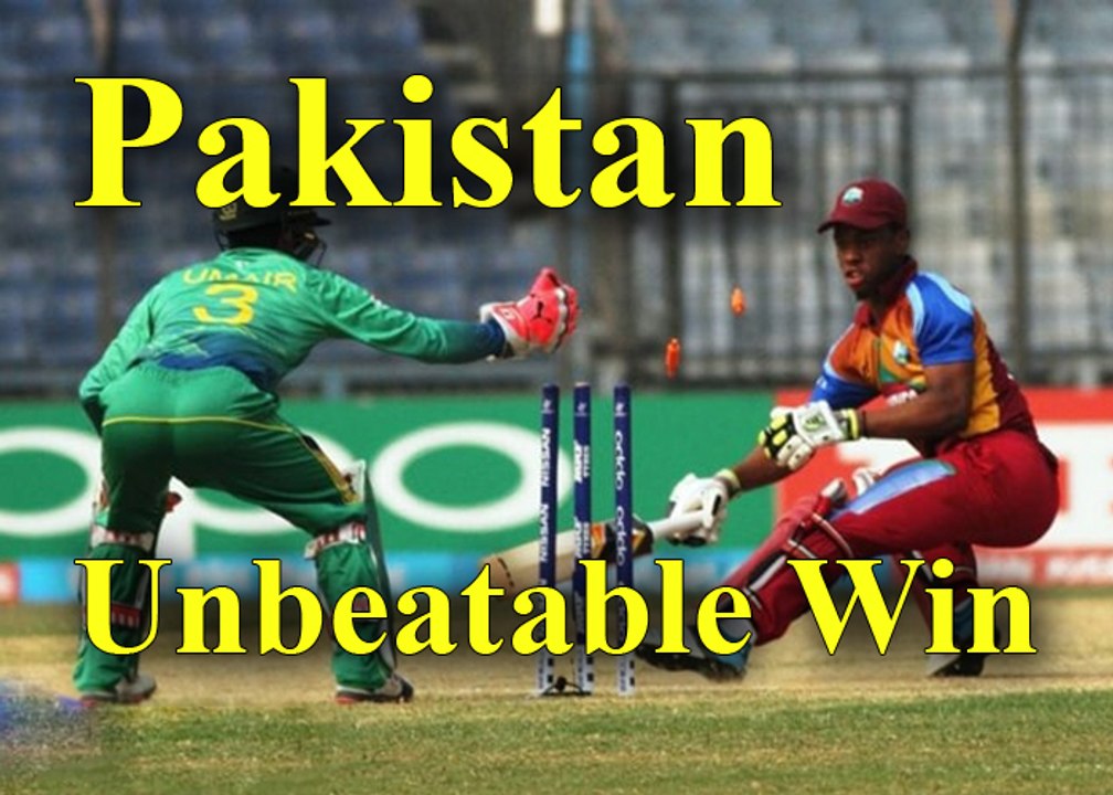 Unbeatable Win Pakistan Cricket Last Over Winning Vs West Indies