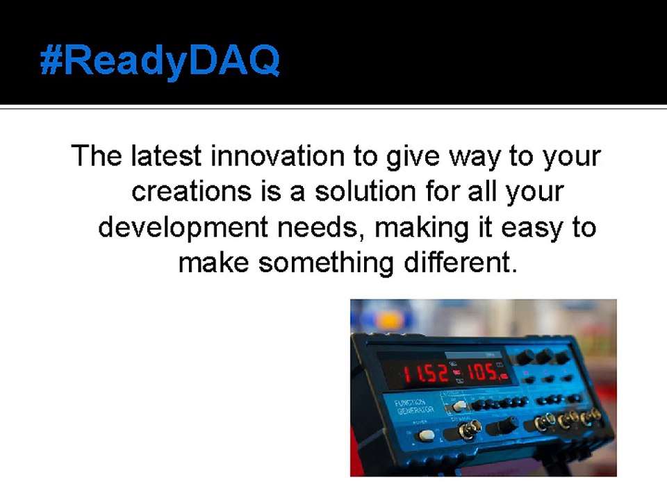 Daq software