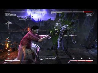 Mortal Kombat XL Leatherface 31% One meter combo