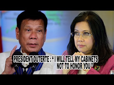 FURIOUS PRESIDENT RODY DUTERTE SLAMS HARD ON CHIEF JUSTICE MARIA LOURDES SERENO