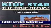 [Download] Operation Blue Star: The True Story Hardcover Online