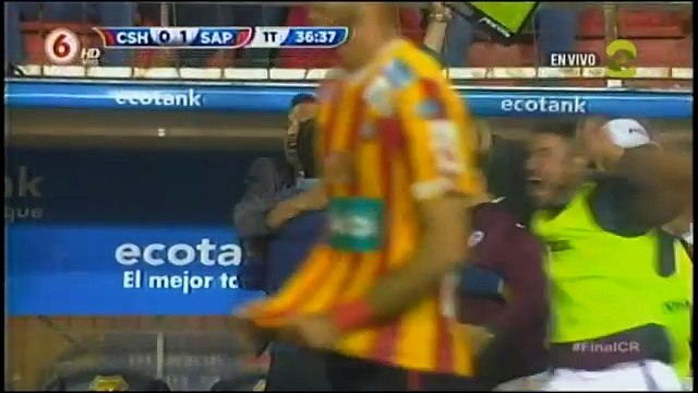 20-12-14 Final Nacional - HEREDIANO VS SAPRISSA - Primer gol saprissista