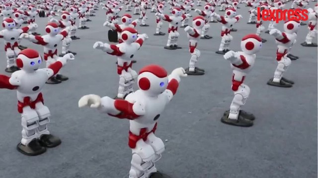 Un millier de robot dansent simultanément et battent un record du monde
