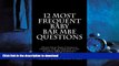 PDF ONLINE 12 Most Frequent Baby Bar MBE Questions: Drawn From Torts Contracts Criminal Law. A