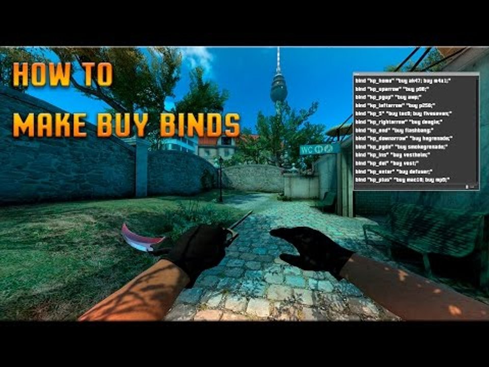 How To Make Buybinds On Csgo (easy way)