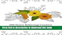 [Read PDF] 200 Stress Relieving Creative Colouring Book Pages for grown ups and adults (Magic