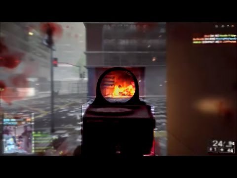 Battlefield 4 (BF4) : The Man on Fire Multiplayer MONTAGE xbox one