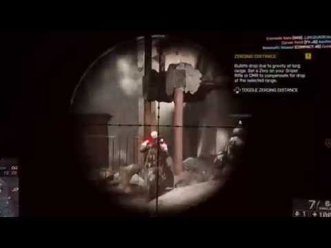 Battlefield 4(BF4): Multiplayer Gameplay on Xbox one (sniper) kill #6