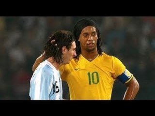Messi y Ronaldinho ( KEAN KEEGAN )