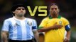 Diego Maradona VS Ronaldinho Legendary Freestyle Skills ● HD ( KEAN KEEGAN )
