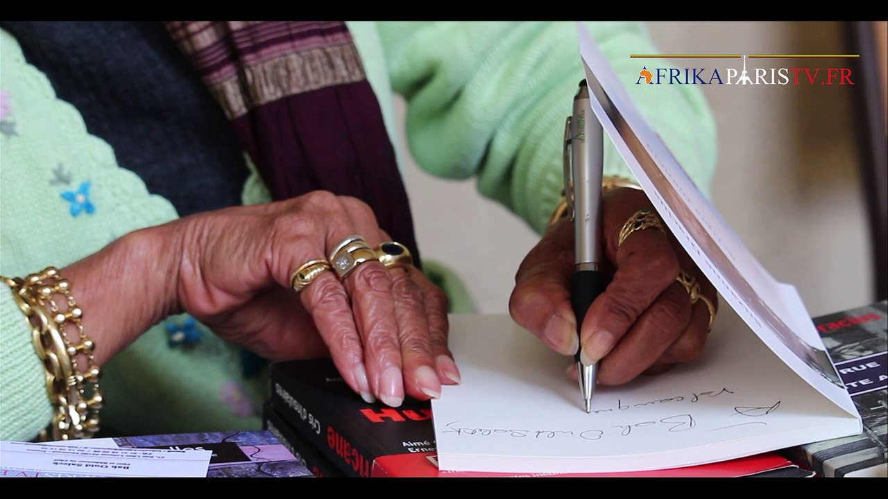Suzanne Dracius au Salon des Éditeurs indépendants du Quartier Latin au lycée Henri IV