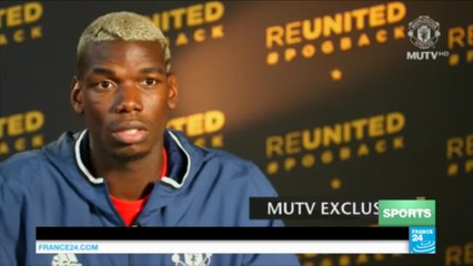 Football : Paul Pogba est arrivé à Manchester United !