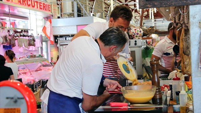 Nos joueurs aux Halles de Biarritz