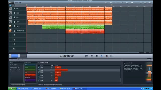 Magix Music Maker 17 - Techno Sample