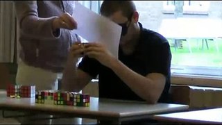 Rubiks cube multi BLD - 10/10 - Dennis Strehlau