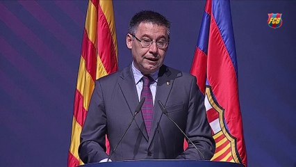 Bartomeu: “Tenemos que ser la entidad más admirada, querida y global”