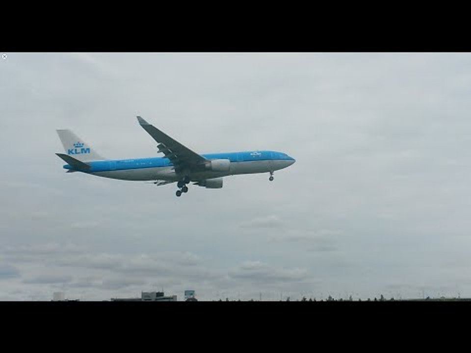 7 HEAVY PLANES CROSSWIND LANDINGS | Schiphol Kaagbaan