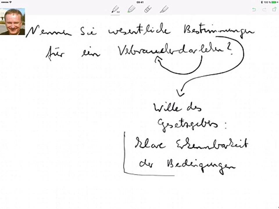 Verbraucherdarlehen, wesentliche Bestimmungen