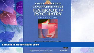 Big Deals  Kaplan and Sadock s Comprehensive Textbook of Psychiatry (2 Volume Set)  Free Full Read