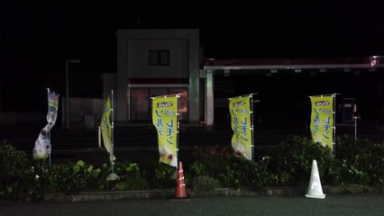 動画20160702「生暖かい強風」@岩手県種市周辺22:58頃