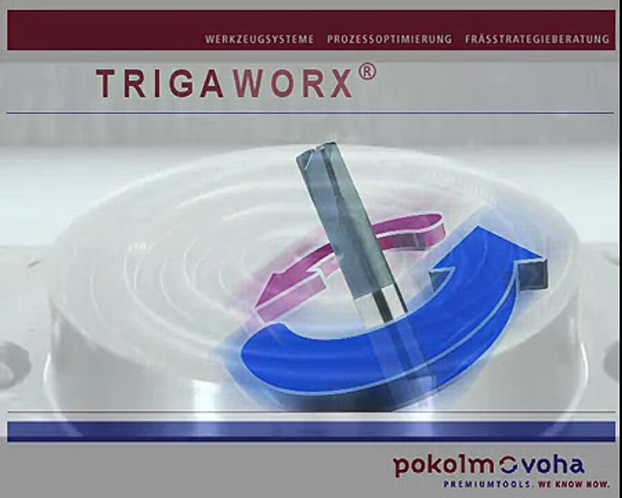 High Feed Trigaworx in 1.2343 / H11 / X38CrMoV5-1