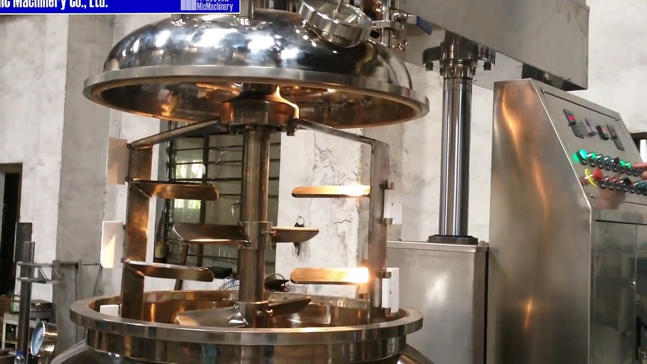 homogenizer machine mayonnaise making machine 350L with hydraulic pressure system for mayonnaise