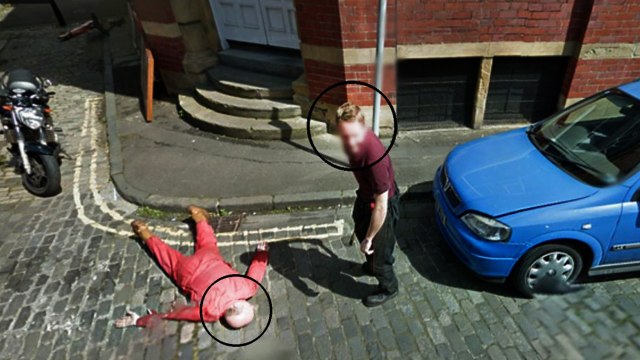 10 Strange Sights In Google Street View