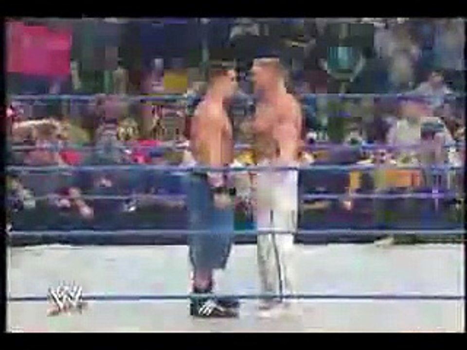 WWE Brock Lesnar destroys John cena  (Brock Les...