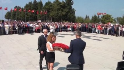 Çanakkale CHP Lideri Kılıçdaroğlu Şehitler Abidesini Ziyaret Etti