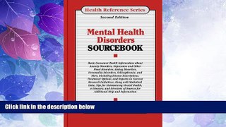 Big Deals  Hrs Mental Health Disorders 2nd Ed (Health Reference)  Best Seller Books Most Wanted