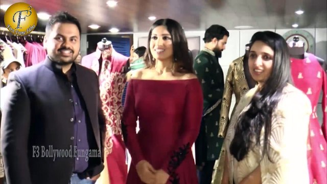 BRIDAL PREVIEW BY SONAM & PARAS MODI OF SVA WITH BHUMI PEDNEKAR