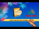 pro show gold producer sarı yazıyı kaldırma -kesin çözüm