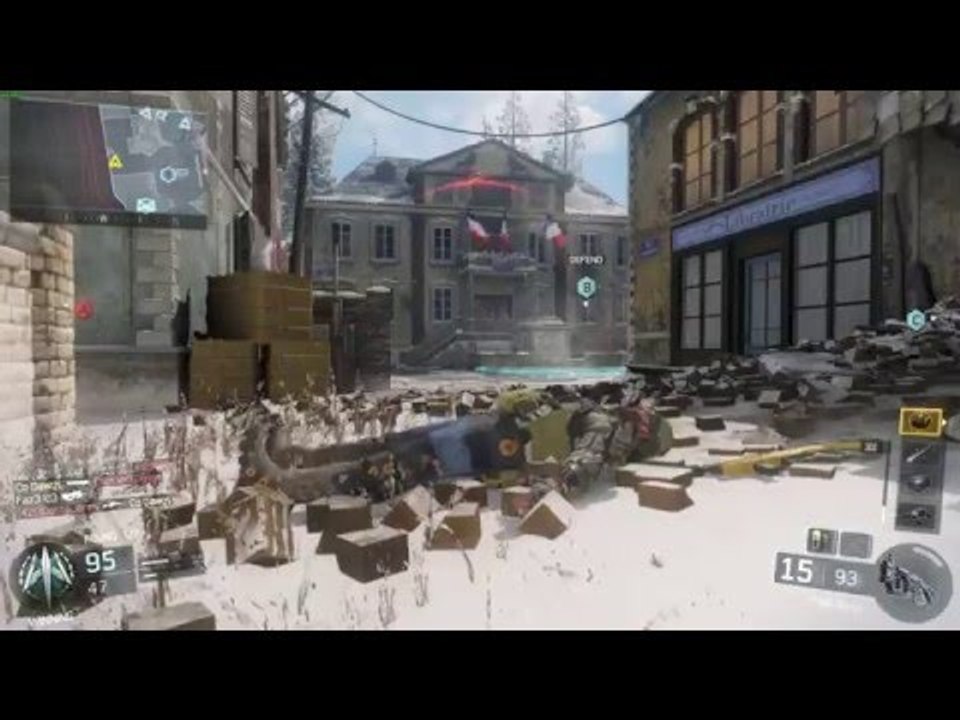 Best gun in game combat knife game play and montage at end