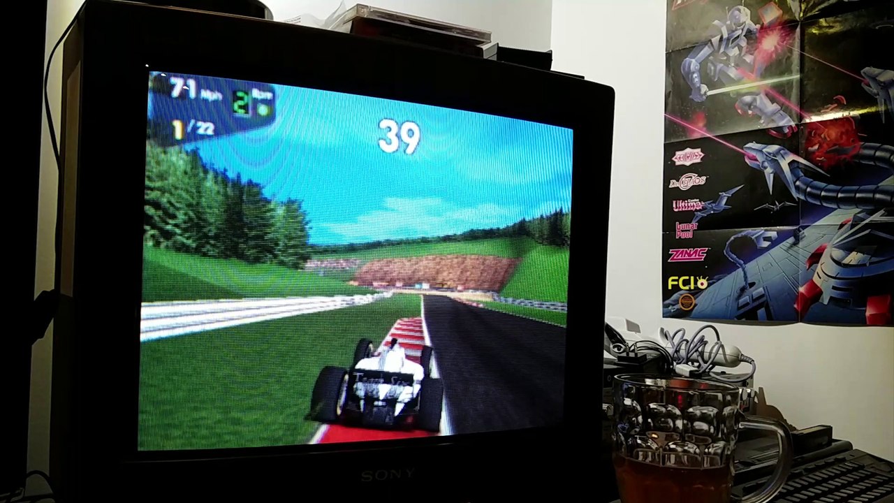 Classic Game Room - MONACO GRAND PRIX review for Dreamcast