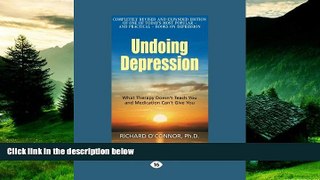 Must Have  Undoing Depression: What Therapy Doesn t Teach You and Medication Can t Give You