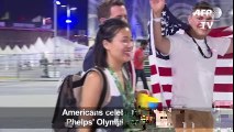 Phelps delights fans with record 21st Olympic gold - YouTube