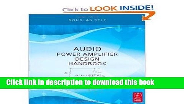 [Download] Audio Power Amplifier Design Handbook 5th (Fifth) Edition bySelf Kindle Free